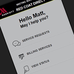 Marriott Meeting Services App & Event Management Services