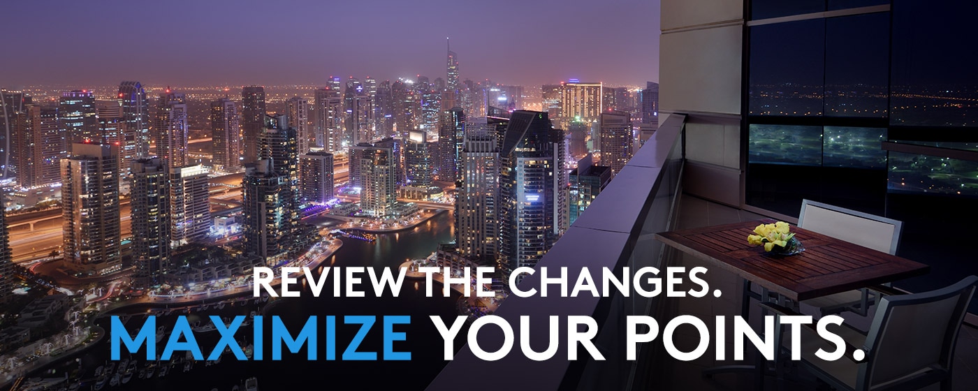 Review the changes. Maximize your points.