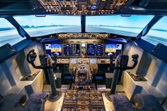 Flight simulator as a new activity