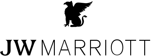 Black JW Marriott griffin logo
