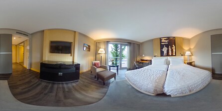 Deluxe Chic Gästezimmer – zwei Einzelbetten