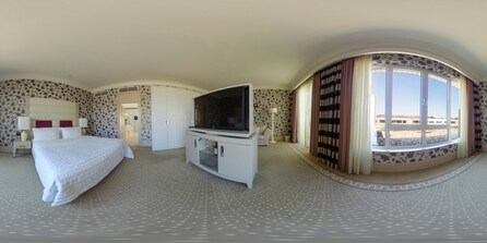 Diplomats Suite – Schlafzimmer 360
