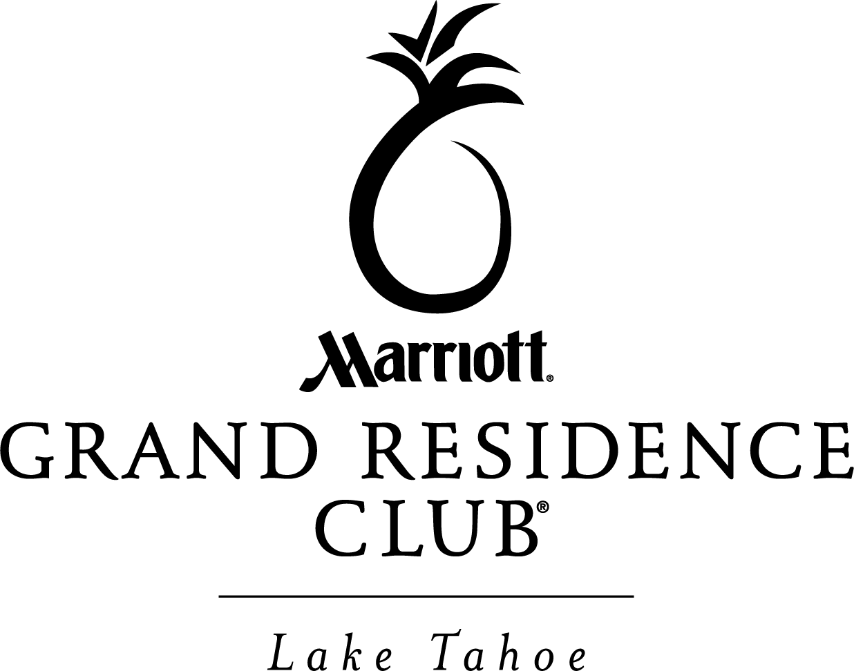 Black logo for GRC Lake Tahoe