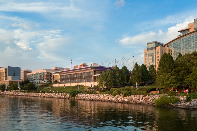 Exterior River View of Gaylord National
