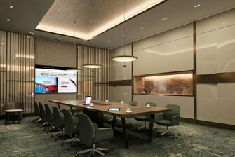 Sala de reuniones Izmir Marriott - Disposición estilo sala de juntas
