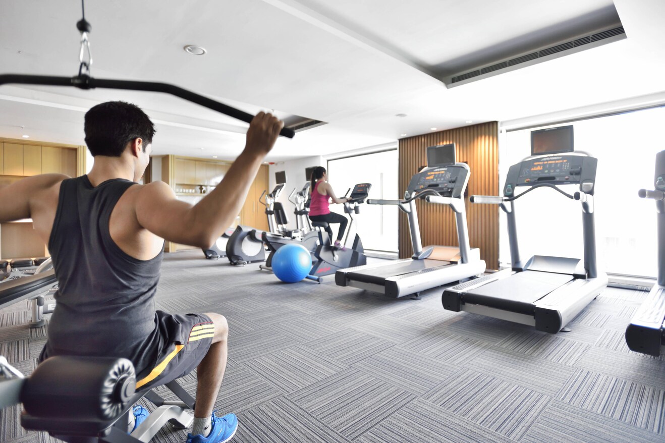 Fitness Center at Agra hotel