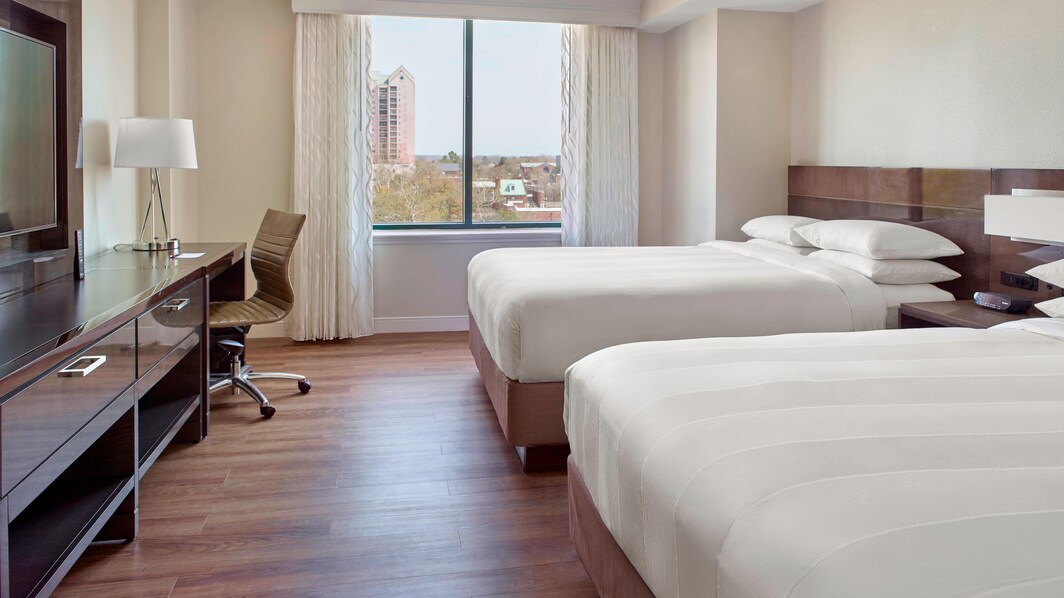 Suite de un dormitorio con dos camas Queen - Torre de las suites
