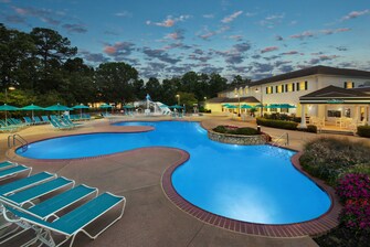 Outdoor Resort Center Pool