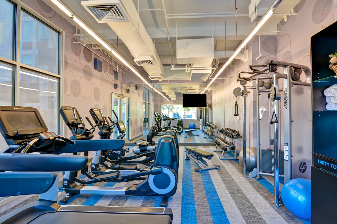 Hotel Gym and Fitness Facilities at Aloft Hotels