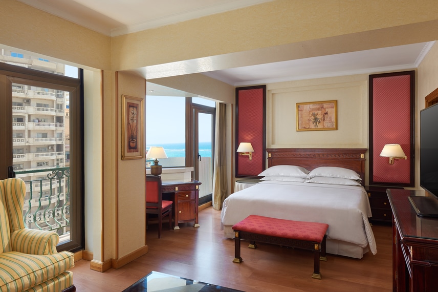 Queen Sea & Garden View Hospitality Suite, One Bedroom