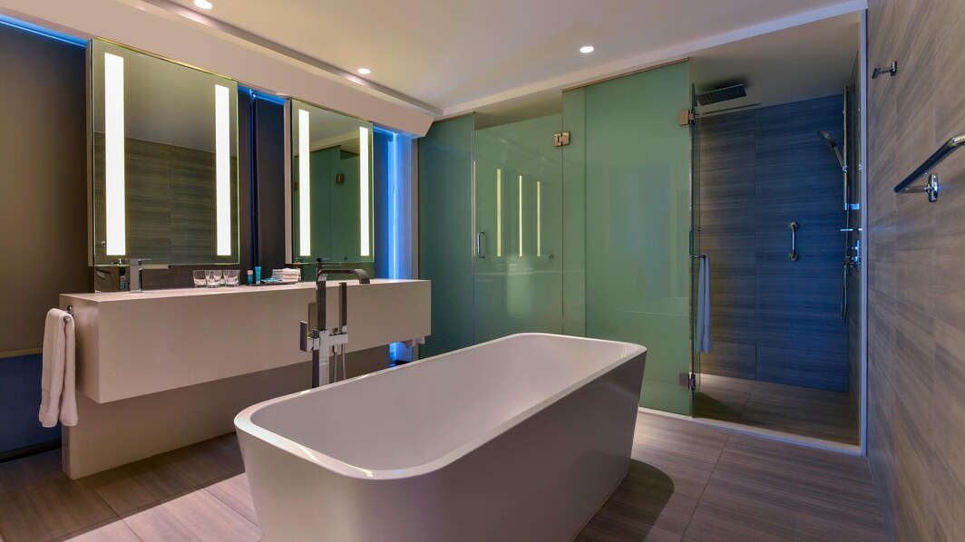 Baño de la suite Marvelous - Bañera y ducha