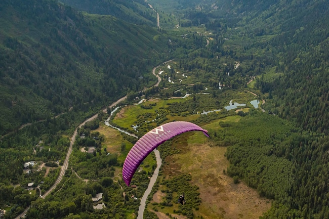 Local Area + Paraglider