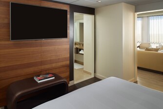 Executive Suite Sleeping Area with Television