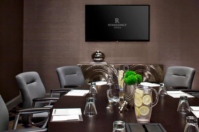 Magnolia Meeting Room - Boardroom Setup