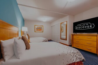 Suite Presidencial - Dormitorio con dos camas dobles