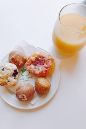 Fresh Juice and Pastries