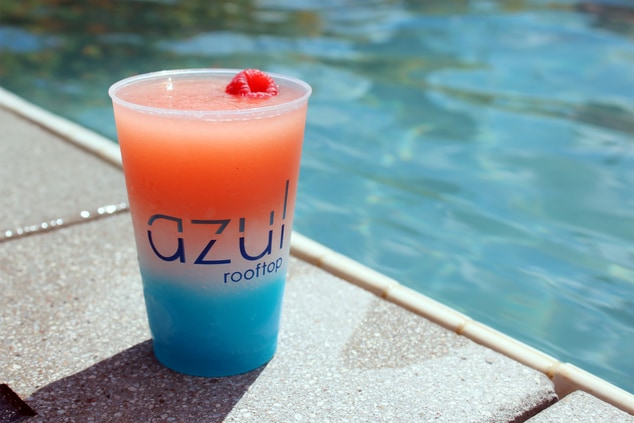 Azul Rooftop Bar + Lounge - Red, White & Azul Cocktail