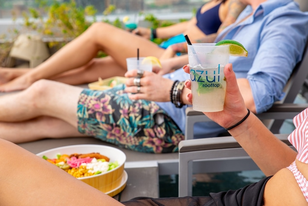 Azul Rooftop Bar + Lounge - Effen Good Cocktail