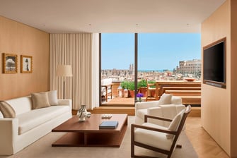 Barcelona Penthouse - Living room