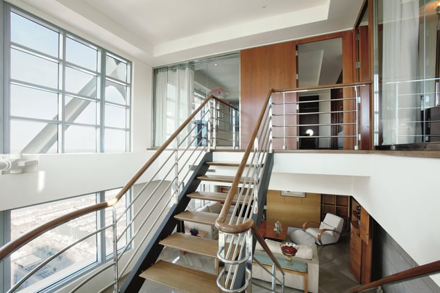 Luxury Duplex Penthouse - Stairway