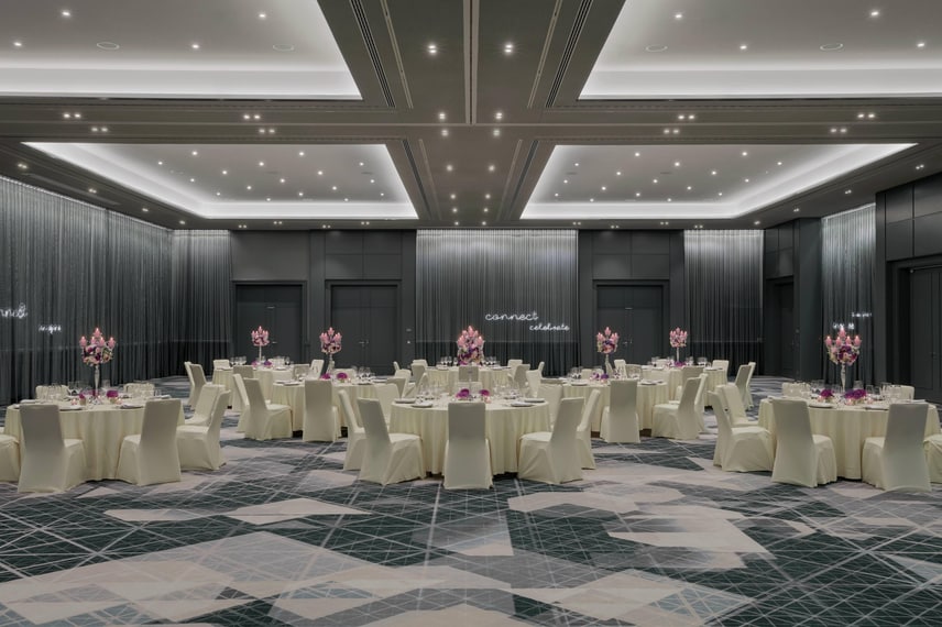 Gran salón - Disposición para banquetes