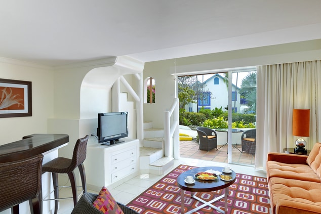 One Bedroom Garden View Suite - Living Area