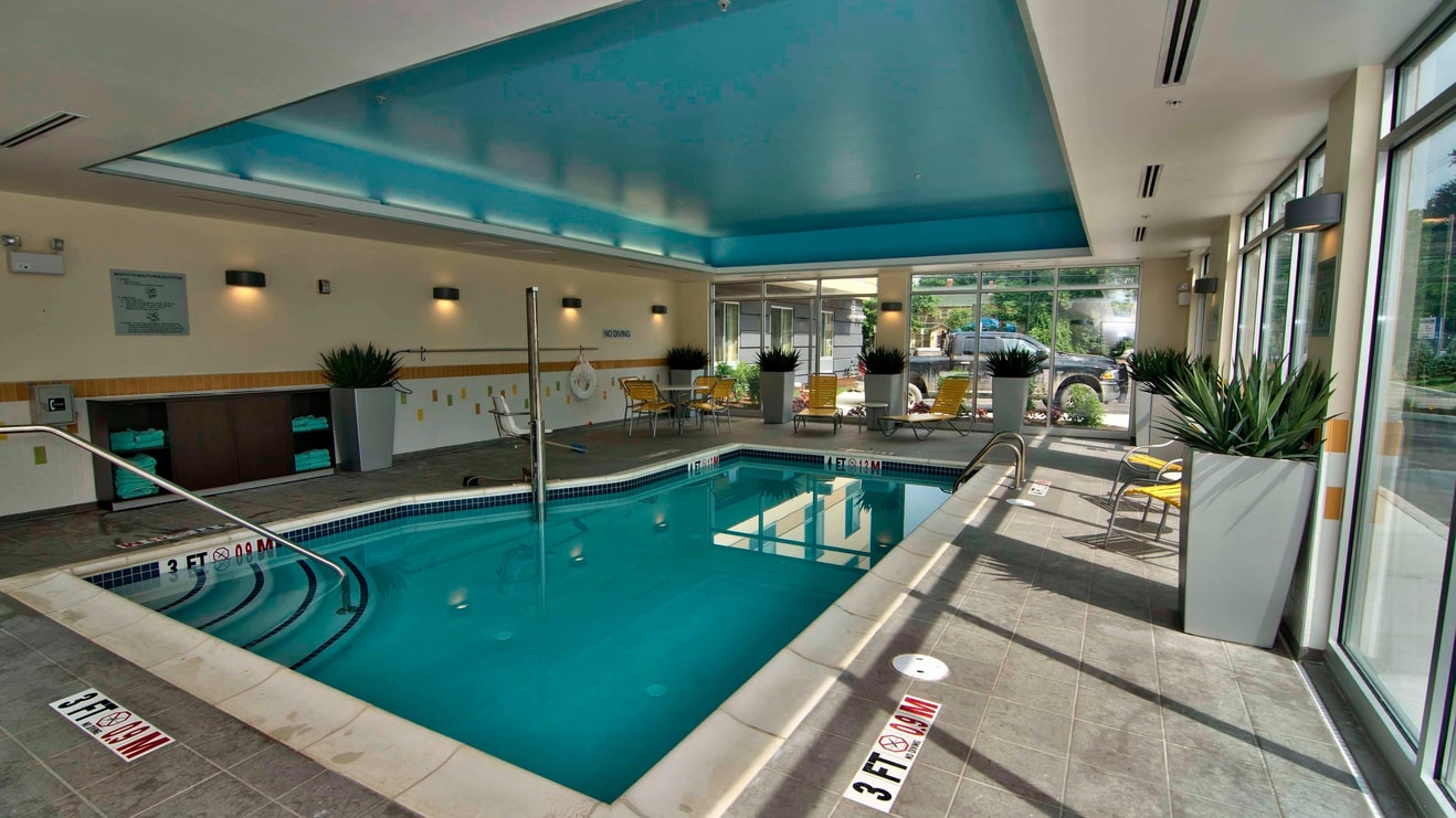 Towanda hotel indoor pool
