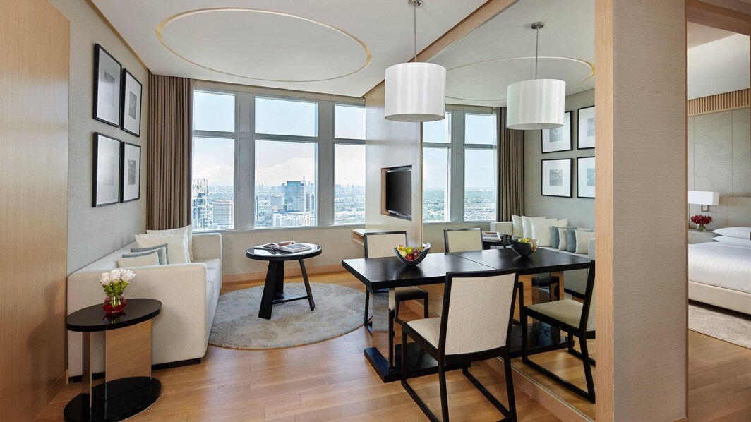 방콕 수쿰윗 메리어트 호텔 객실