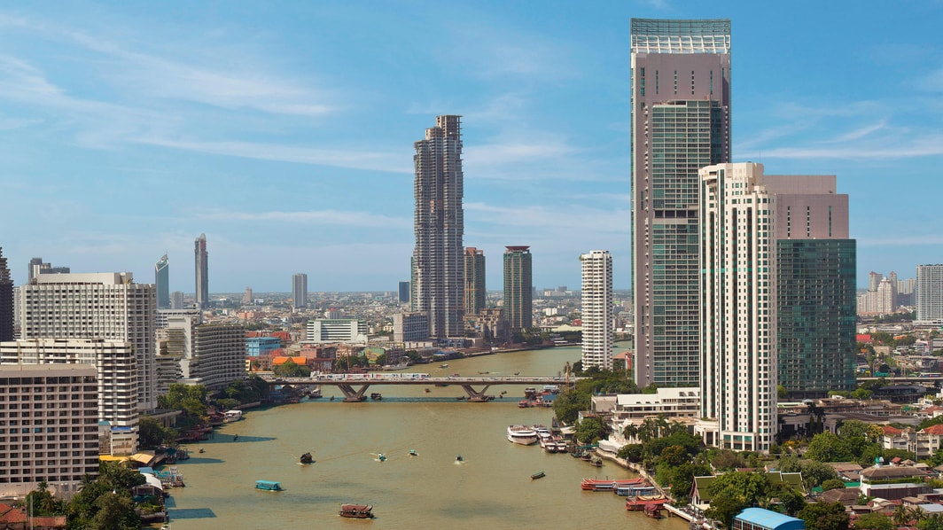 Habitación con vista al río Chao Phraya
