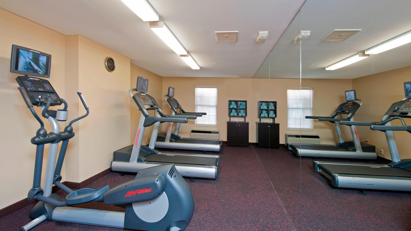 Fitness center TownePlace Suites Bloomington IN