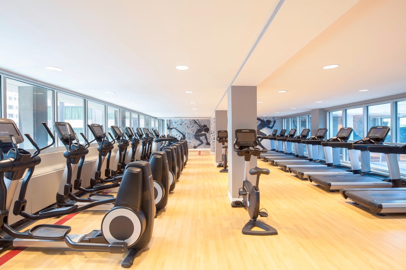 Sheraton Fitness Center Cardio Room