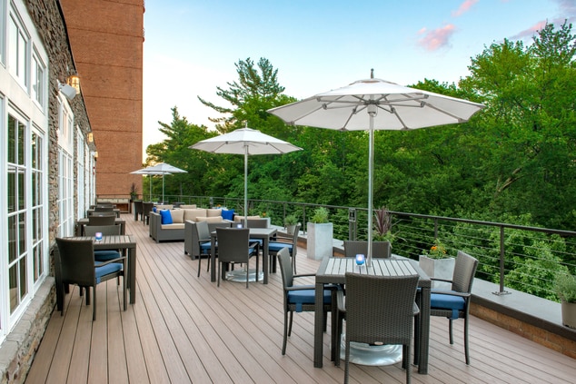 Outdoor Dining and Lounge at The Terrace @ CHOPPS
