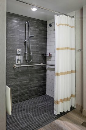 Accessible Bathroom - Roll-In Shower