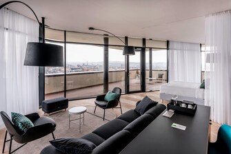 Größere Suite – Wohnbereich