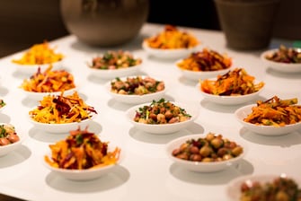 Еда для конференций – салат из нута