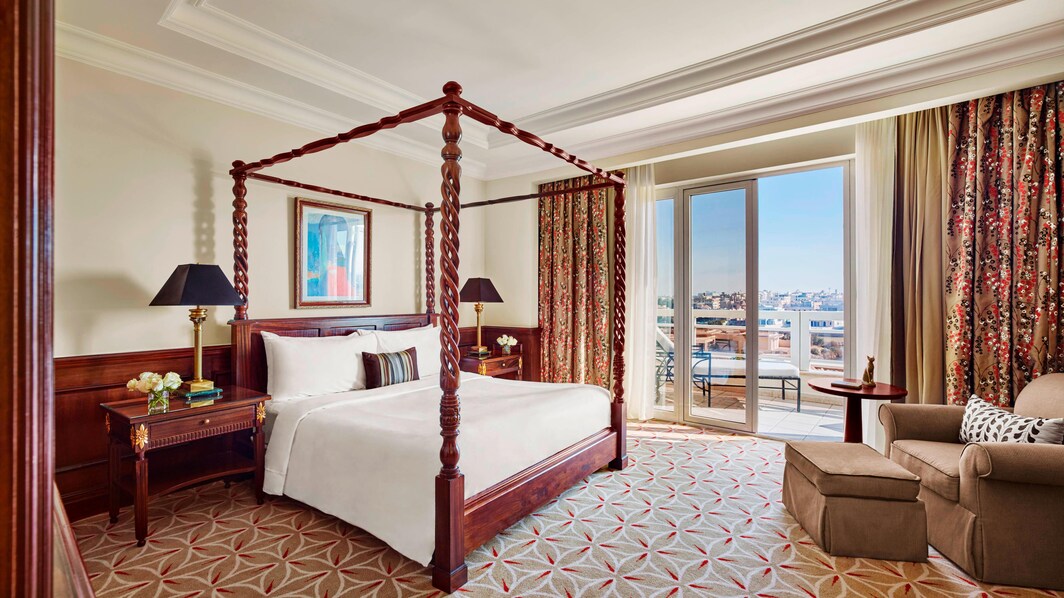 Hotel lusso a Il Cairo - Camera da letto della suite
