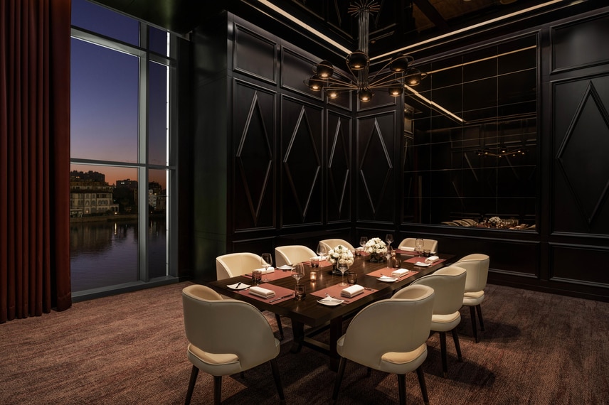 J&G Steakhouse Restaurant - Private Dining Room View