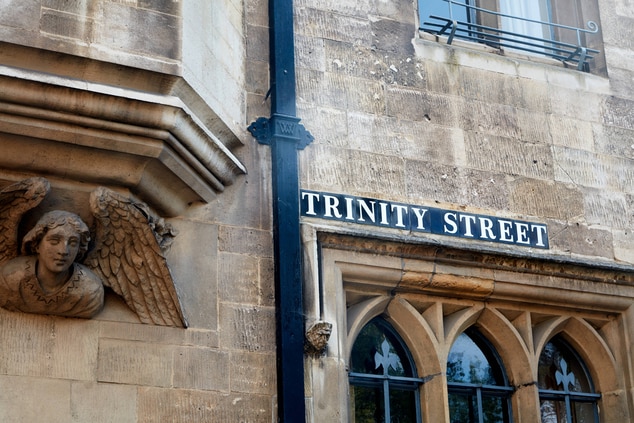 Trinity Street in City of Cambridge