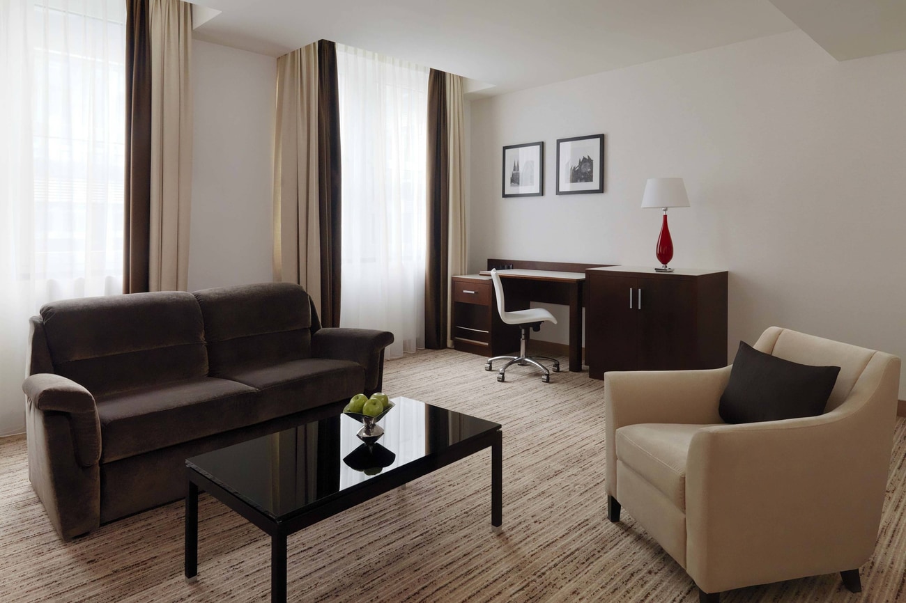 Habitación Executive del hotel Marriott en Colonia