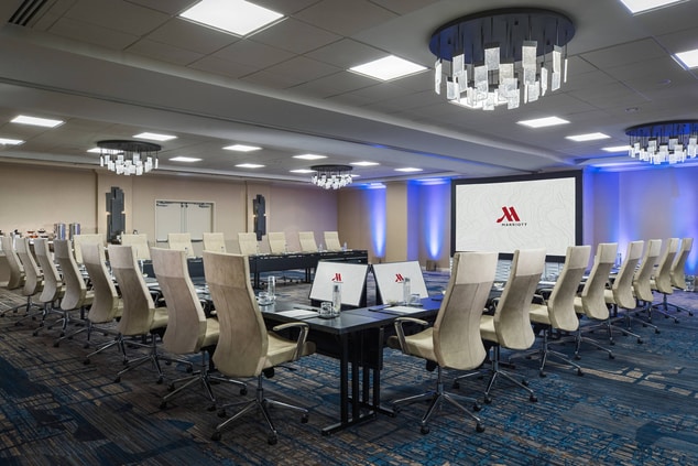 Sala de reunião Armitage – Configuração em forma de U