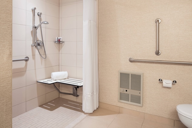 Accessible Bathroom - Roll-In Shower