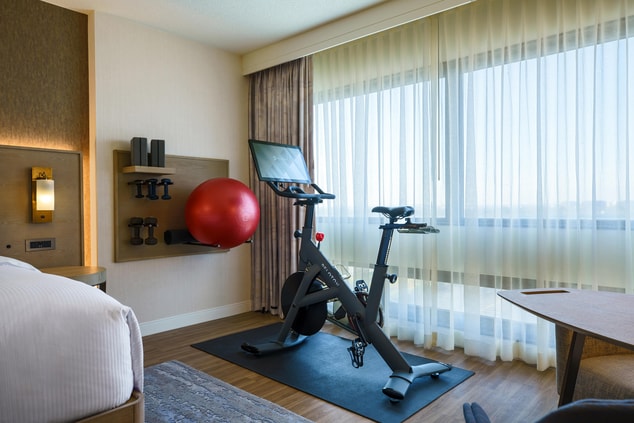 King Workout Guest Room