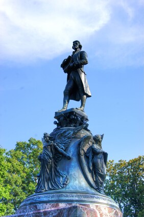 Thomas Jefferson Statue at UVA