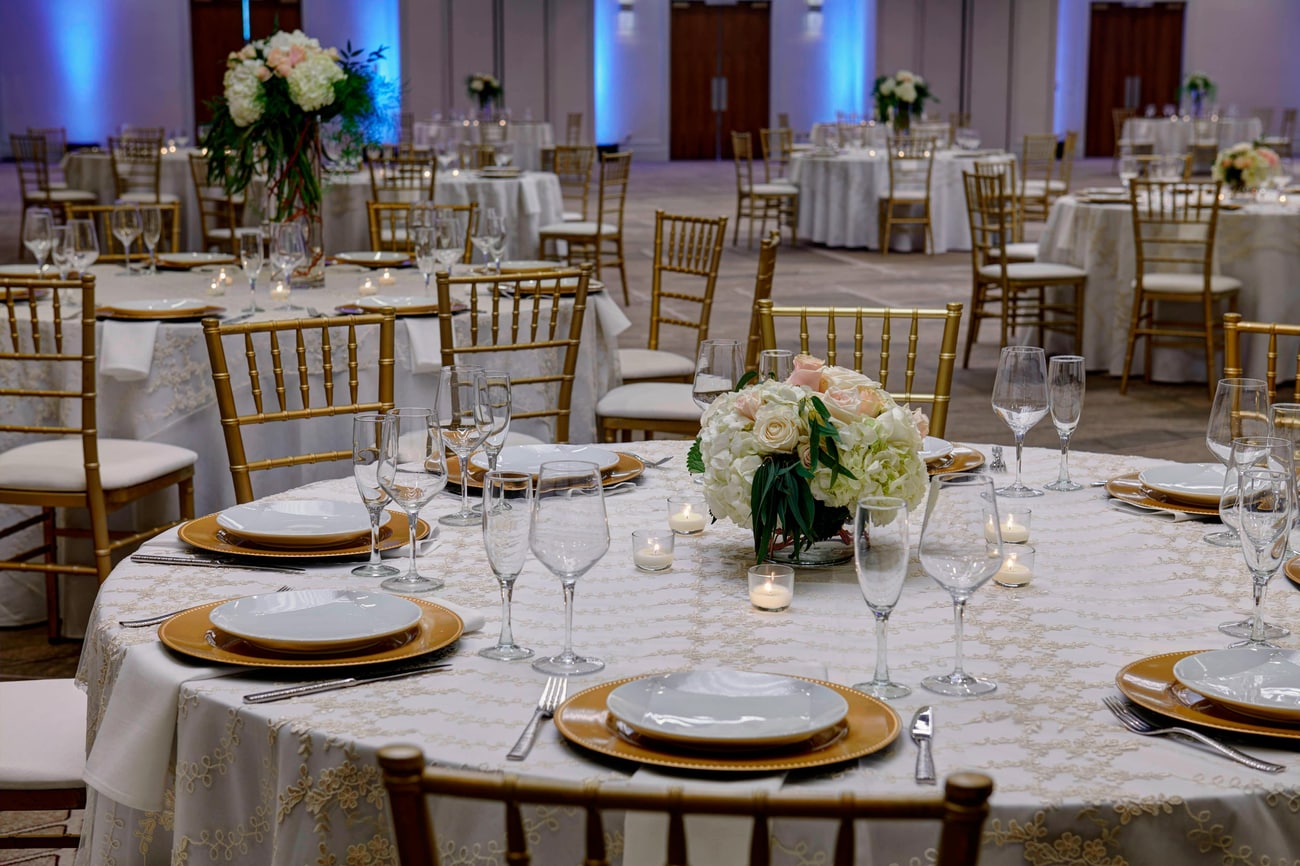 Grand Ballroom – Wedding Reception Setup