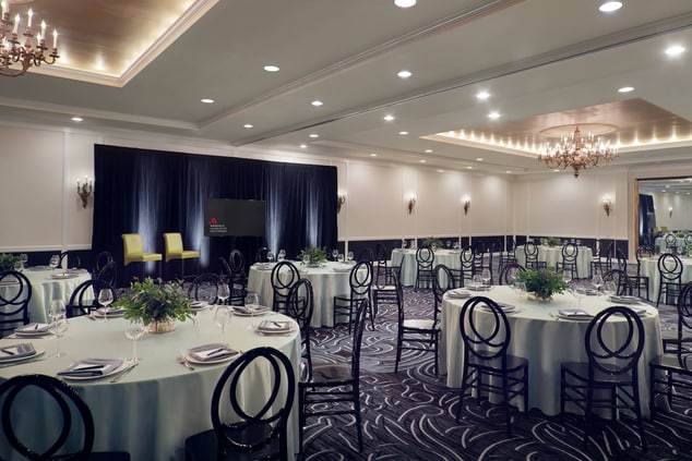Morrison Ballroom - Wedding Banquet Setup