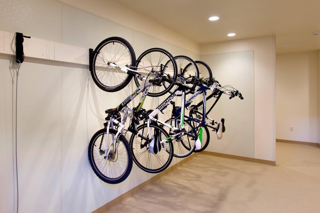 Bike Storage at Moab Hotel