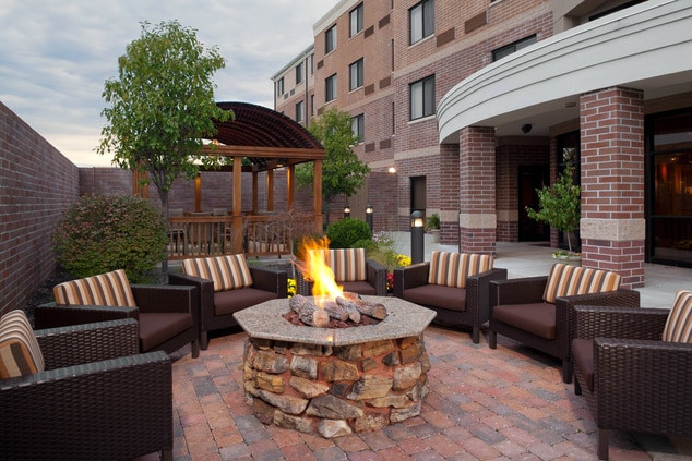 Columbia hotel fire pit