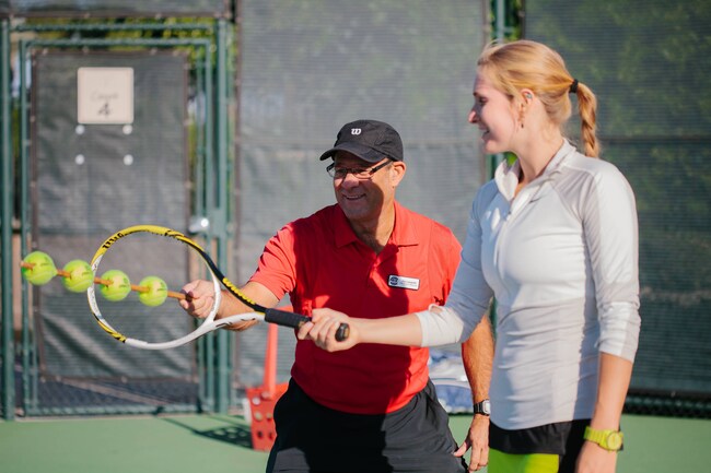 On-Site Tennis Instruction
