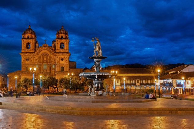 Plasa de Armas em Cusco