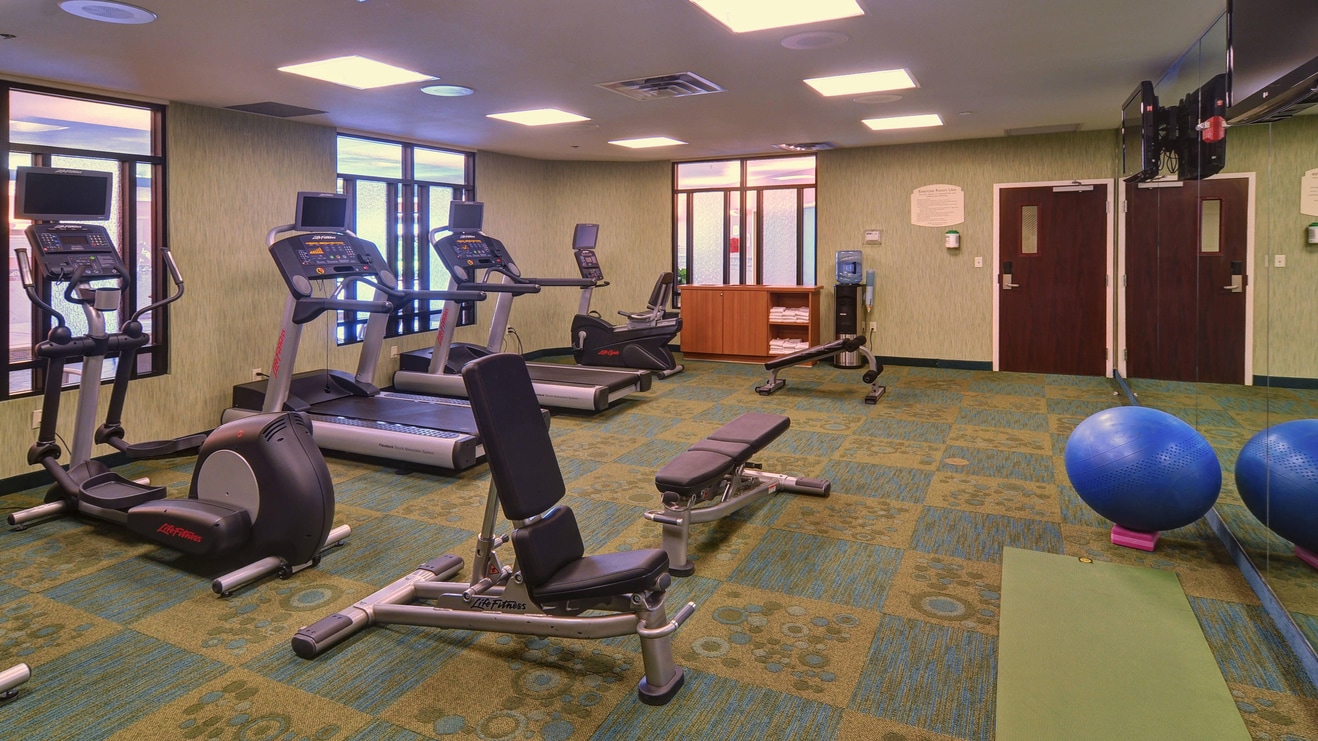 DFW hotel fitness center